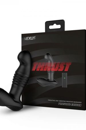 Nexus Thrust Prostate Edition Thrusting Vibrating Prostate And Perineum Massager Black