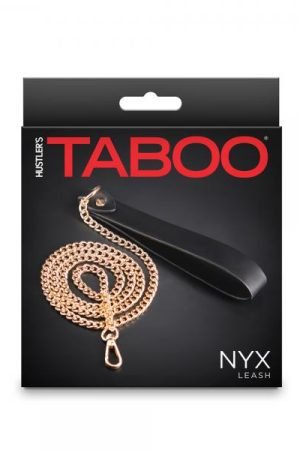 Hustler Taboo Nyx Leash Black