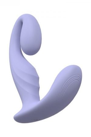 Loveline Bliss 10 Speed Dual Motor Vibe Sealed Silicone Rechargeable Submersible Lavender