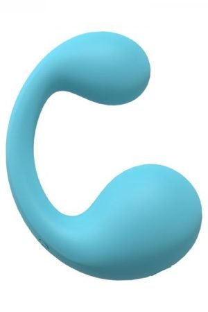 Loveline Playful 10 Speed Dual Motor Vibe Sealed Silicone Rechargeable Submersible Blue