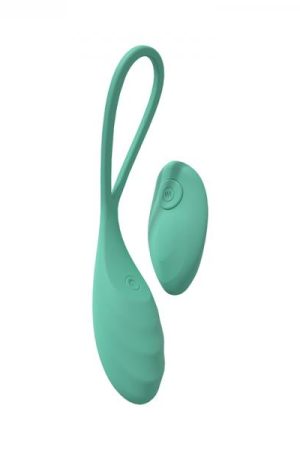 Loveline Passion 10 Speed Remote Control Egg Sealed Silicone Rechargeable Submersible Green