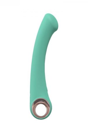 Loveline Luscious 10 Speed G-spot Vibe Silicone Rechargeable Waterproof Green