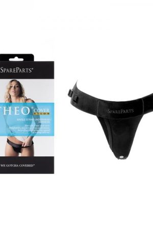 Spareparts Theo Cover Underwear Harness Black (single Strap) Size A Nylon