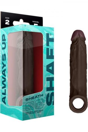 Shaft Model F: Sheath Mahogany Size 2