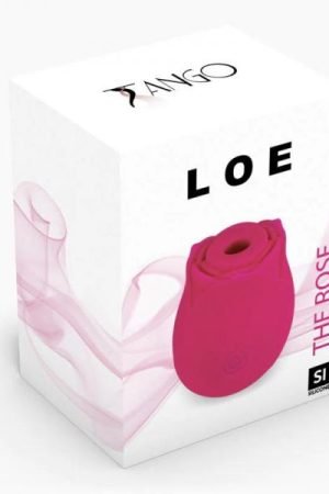 Loe The Rose Premium Suction Stimulator Neon Pink
