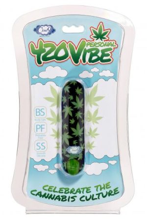 420 Stubby Vibe Black/cannabis Leaf