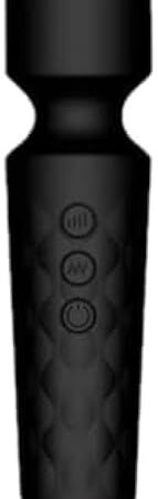 Wand Vibrator [Sex Toys] Clit Stimulator Vibrators | Vibrator for Woman | Sex Toy | Gifts for Women | 20 Patterns & 8 Speeds of Pleasure | Quiet | Adult Sex Toys -Standard - Black