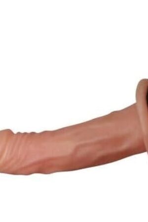 Generic Honeypleasures Hollow Male 7"" Strap On Dildo Bigger Penis Bondage BDSM G-Spot for Small Penis Men or ED Problems Fits up 40"" Waist, Flesh