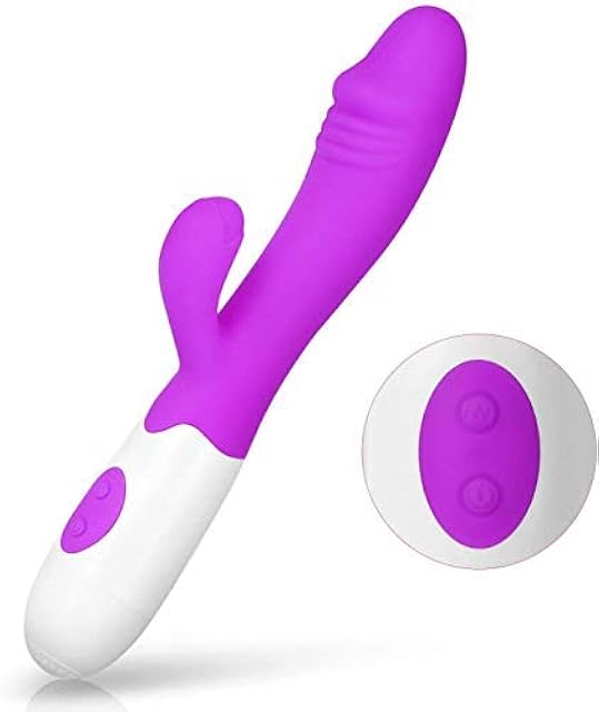D&S New, Dual Motor 30 Mode Vibrating Personal Silicone Massager for Wellness and Pleasure.