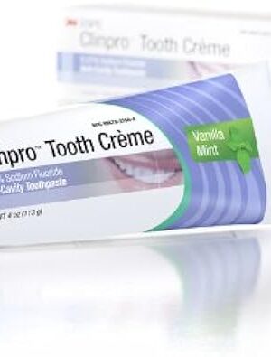 3M Clinpro Tooth Creme 021% Sodium Fluoride Anti Cavity Toothpaste, Vanilla Mint
