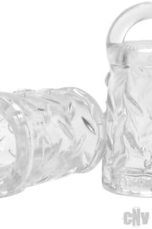 Gripper Nipple Suckers Clear Pair
