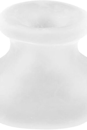 Honeypleasures Squeeze Balls Bag & Scrotum Pouch, Ball Stretcher and Sack Erection Enhancer Sex Toy (Clear)