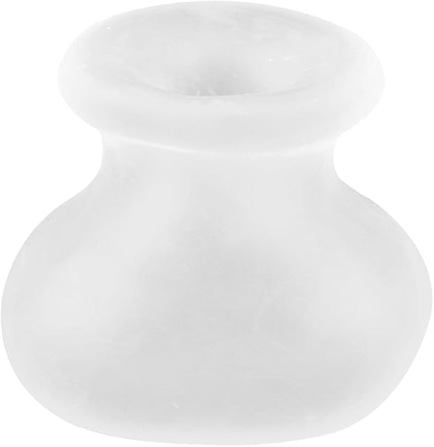 Honeypleasures Squeeze Balls Bag & Scrotum Pouch, Ball Stretcher and Sack Erection Enhancer Sex Toy (Clear)