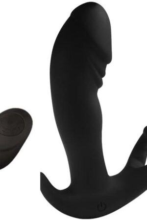 Anal Plug Anal Vibrator Sex Toy Waterproof for Women Anal Beads Butt Plug Expander G-spot Dildo Graduated Design Anal Women and Couples Prostate Massager Thrusting Toys