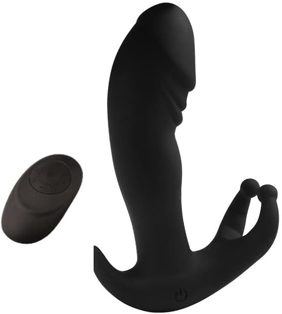 Anal Plug Anal Vibrator Sex Toy Waterproof for Women Anal Beads Butt Plug Expander G-spot Dildo Graduated Design Anal Women and Couples Prostate Massager Thrusting Toys