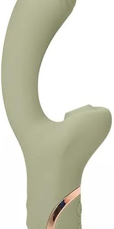 Clit Suction & G-spot Vibrator Sex Toy - Silicone, Water-Resistant, Rechargable, 10 Powerful Modes