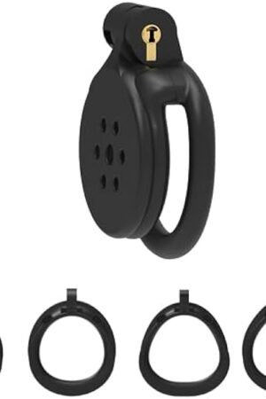 Chastity Cage for Men, Chastity Cage Metal, Chastity Devices Male Good Concealment, Penis Cage for Men SM Sex Toys A526 (A)