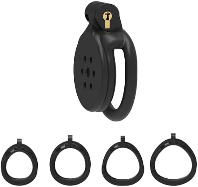 Chastity Cage for Men, Chastity Cage Metal, Chastity Devices Male Good Concealment, Penis Cage for Men SM Sex Toys A526 (A)