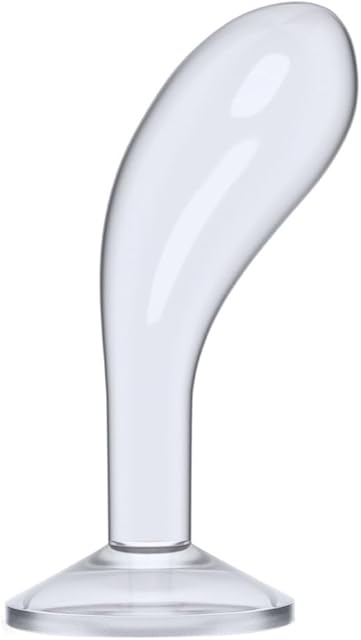 Honeypleasures 6 inch Flawless Clear Prostate Plug for P-Spot Prostate & Anal Stimulation (Clear)