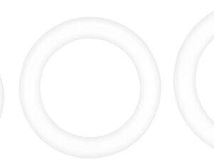 Cock Rings 3-Piece Set - Set of 3 Penis Rings for Longer, Harder Erections - Skin-Friendly Silicone, 3 Sizes (2.5-5cm)