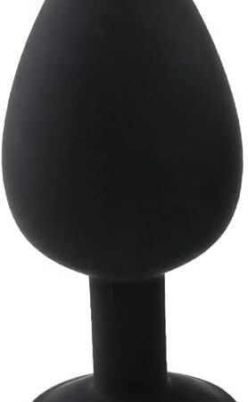 Anal Butt Plug Anal Plug Butt Plug Gay Soft Silicone Mini Anal Toy Erotic Bullet Vibrator Dildo Anal Sex Toys Adults 18 (Color : Blacks)