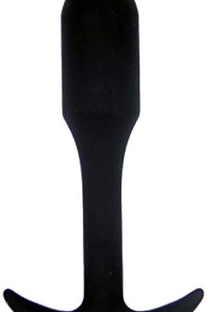 Anal Plug Silicone Butt Plug with Long Taper & Thin Neck & Curved Base for Comfortable Long-Term Wear Prostate Massager Sex Toy for Men Women Beginners OR-HT020
