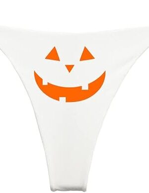 Halloween Pumpkin Panty G String Thong