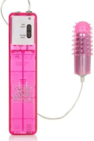 ASK GRANDPA GOURMET COFFEES Turbo 8 Accelerator Single Bullet Vibrator Pink