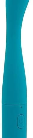 Coquette New Sensuelle Chloe Nubii Rechargeable Silicone Vibrator with Turbo and Heat - Blue
