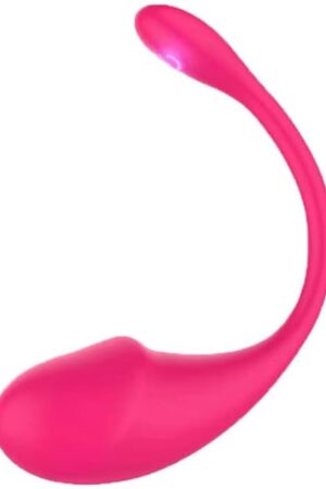 Generic Anal Plug Wearable G Spot Dildo Vibrator APP Remote Control Wear Vibrating Egg Sex Toys for Women Adults Panties Jump Egg Vibrator, Red