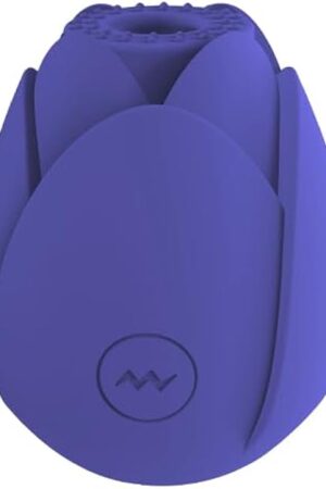Adult Sex Toys, 10 Sucking Frequancies, Mini Clitoris Vibrator Female Stimulator, Rose Sex Toys Rechargeable & Discreet Electric Massagers, Waterproof Portable Rose Toys Women Couples (Blue Lotus)