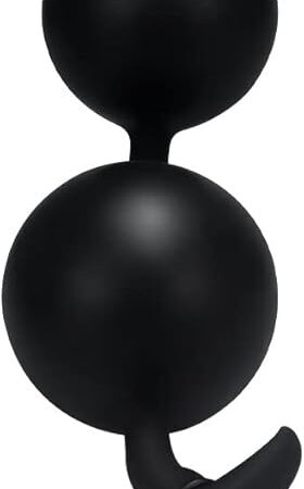 Inflatable Butt Plug Silicone with 2 Steel Balls Anal Balloon Pump with Quick Release Valve Stretch Anal Sex Toys for Beginners and Advanced Users Adult Sex Toys & Games