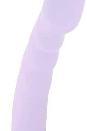 Dillio 8 Inch Platinum Silicone Dildo with Lube 1oz | Harness Compatible Strap-on Dildos | G-Spot P-Spot Massager