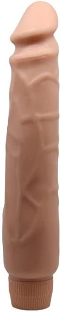 Big Thick Realistic Vibrating Dildo - Realistic Feel, G-Spot Stimulation, P-Spot, Anal, Vaginal, Multi-Speed, Easy to Clean - Men Women Solo or Couples Play