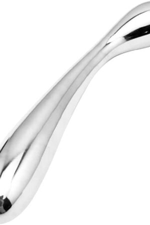 Bead Stainless Steel Double-Ended Dildo Penis Heavy-Duty Prostate MassagerAnal Butt Plug for G-spot Stimulation Sex Toy(C)