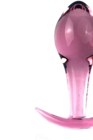 Glass Anal Plug Sex Toy Beads Butt Plug Prostate Crystal Pleasure Wand Massager G Spot Anal Sex Toy Butt Plug Kit Prostate Massage Anal Dildo
