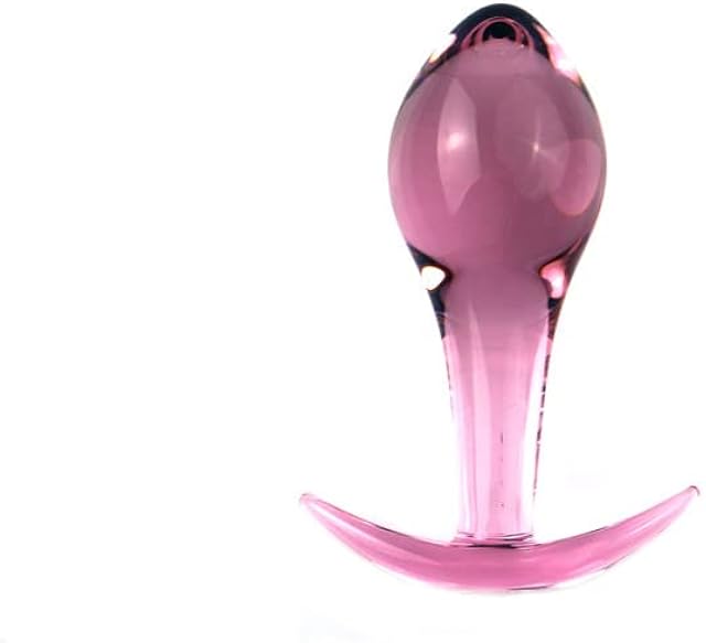 Glass Anal Plug Sex Toy Beads Butt Plug Prostate Crystal Pleasure Wand Massager G Spot Anal Sex Toy Butt Plug Kit Prostate Massage Anal Dildo