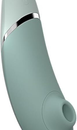 Womanizer Next 3D Pleasure Air Clitoral Sucker Sex Toy Stimulator | Suction Vibrator for Women and Couples Vibrating Adult Sex Toys with 14 Intensity Levels Waterproof Clit Sucker | Sage