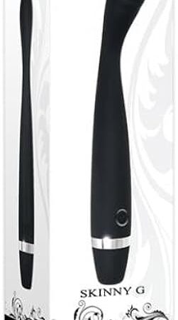 Evolved Skinny G Silicone G Spot Vibrator - Black