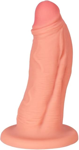 Generic Huge Thick Dildo, Realistic Silicone Dildos Thick Anal Plug with Suction for Hands-Free G-spot Giant Dildo Anal Sex Toys for Women and Men. (S), Skin