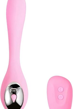 Harmonie 15-Function USB Rechargeable Wireless Remote Control Bendable Couples Vibrator ? Pink