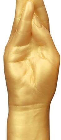 Anal Plug for Fist Sex, T-explorer Realistic Hand Dildo with Strong Suction Cup Fist SM Anal Plugs Butt Plug Vaginal or Anal Fisting G-spot Anal Pleasure Trainer Penis for Men Women Masturbation (M)