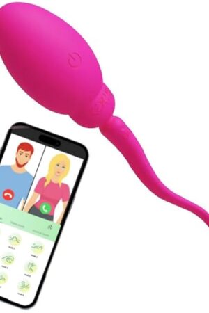 APP G Spot Vibrator 9 Vibration Modes App Remote Control Bullet Egg Vibrators for Clitoral Stimulation, Anal for Women Men and Couples Pleasure Rechargeable Wearable Silicone Adult Sex Toys