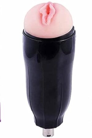 Automatic Sex Machine Attachment 3XLR Connector with Automatic Male Masturbator Cup Realistic Pussy Pocket Sex Toys for Men and Women Sex Machine Dildo Attachments