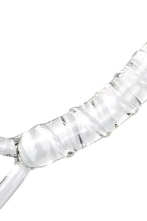 Anal Sex Toy Beads Butt Plug Prostate Massager with Safe Pull Ring Unisex G Spot Anal Sex Toy Backyard Dilators Anal Trainer Kit Thrusting Toys Glass Expand