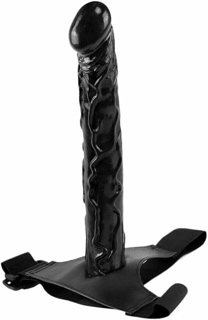 Honeypleasures Monster Male Dildo 14 inch Strap On Penis Dildo Extreme Bondage BDSM G-Spot for Small Penis Men Girl on Girl Girl on Guy (Black)