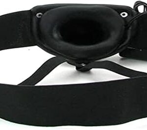 Fetish Fantasy Vibrating Hollow Strap On, Black