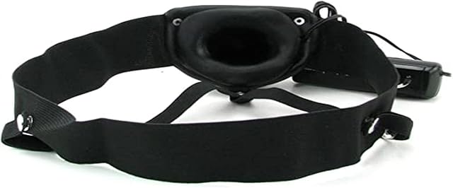 Fetish Fantasy Vibrating Hollow Strap On, Black