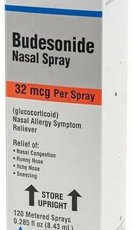 Budesonide Nasal Spray, 32 mcg - Packaging May Vary