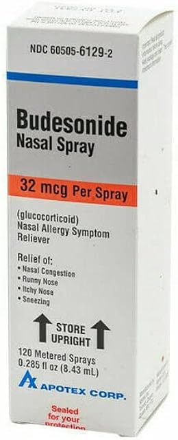 Budesonide Nasal Spray, 32 mcg - Packaging May Vary